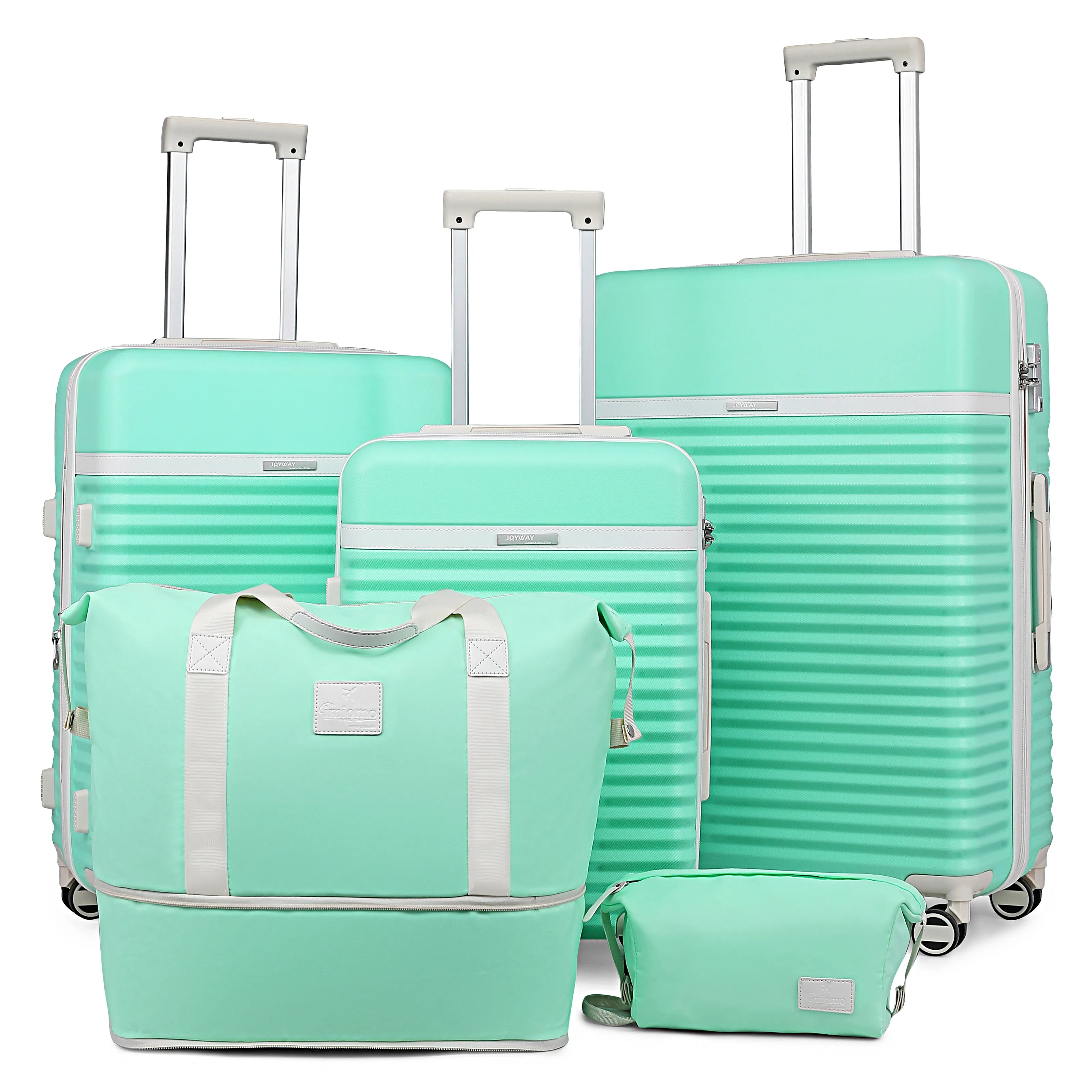 3 Pieces Set/5 Pieces Set Luggage Hard Expandable Carry On Luggage Set TR010