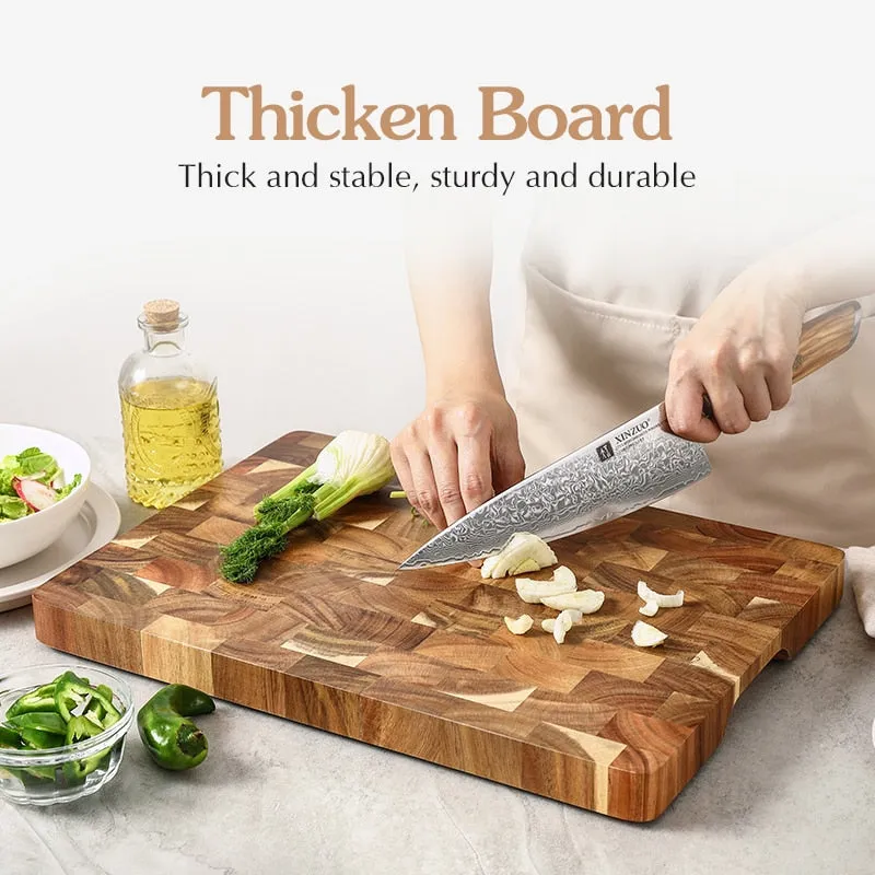 Acacia Wood Cutting Board Kitchen Wooden Chopping Blocks Kitchen Tools