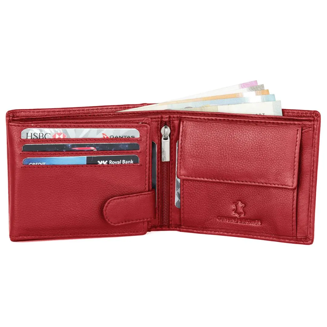 ADAM RFID Protected Leather Wallet for Men