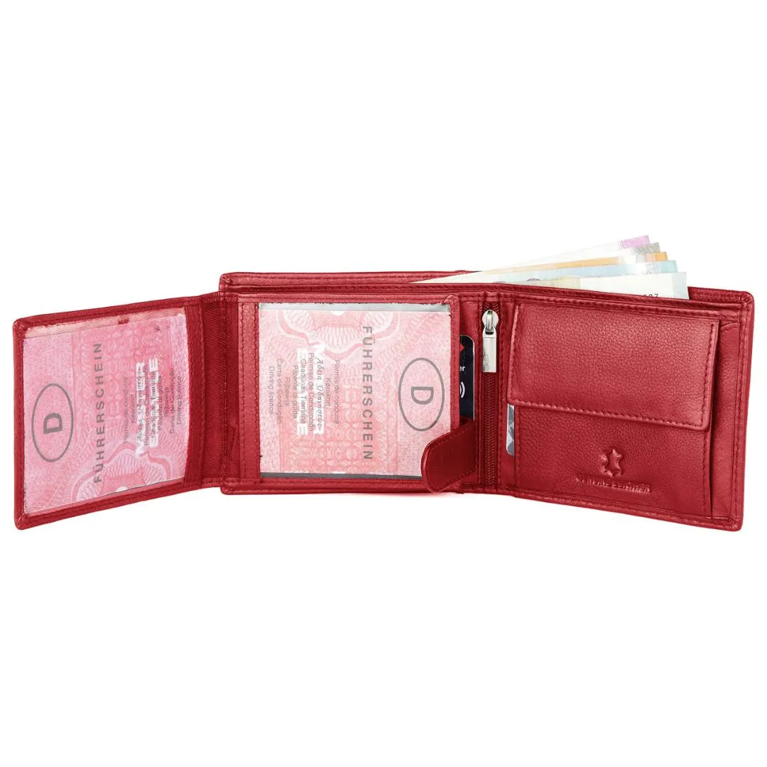 ADAM RFID Protected Leather Wallet for Men