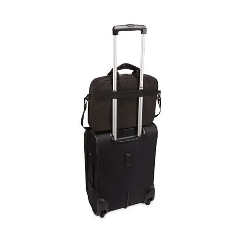 Advantage Laptop Attache, Fits Devices Up To 11.6", Polyester, 11.8 X 2.2 X 10.2, Black