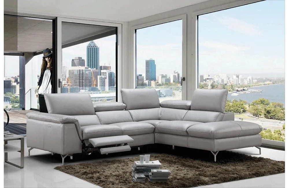 Alessandra Premium Leather Sectional Sofa