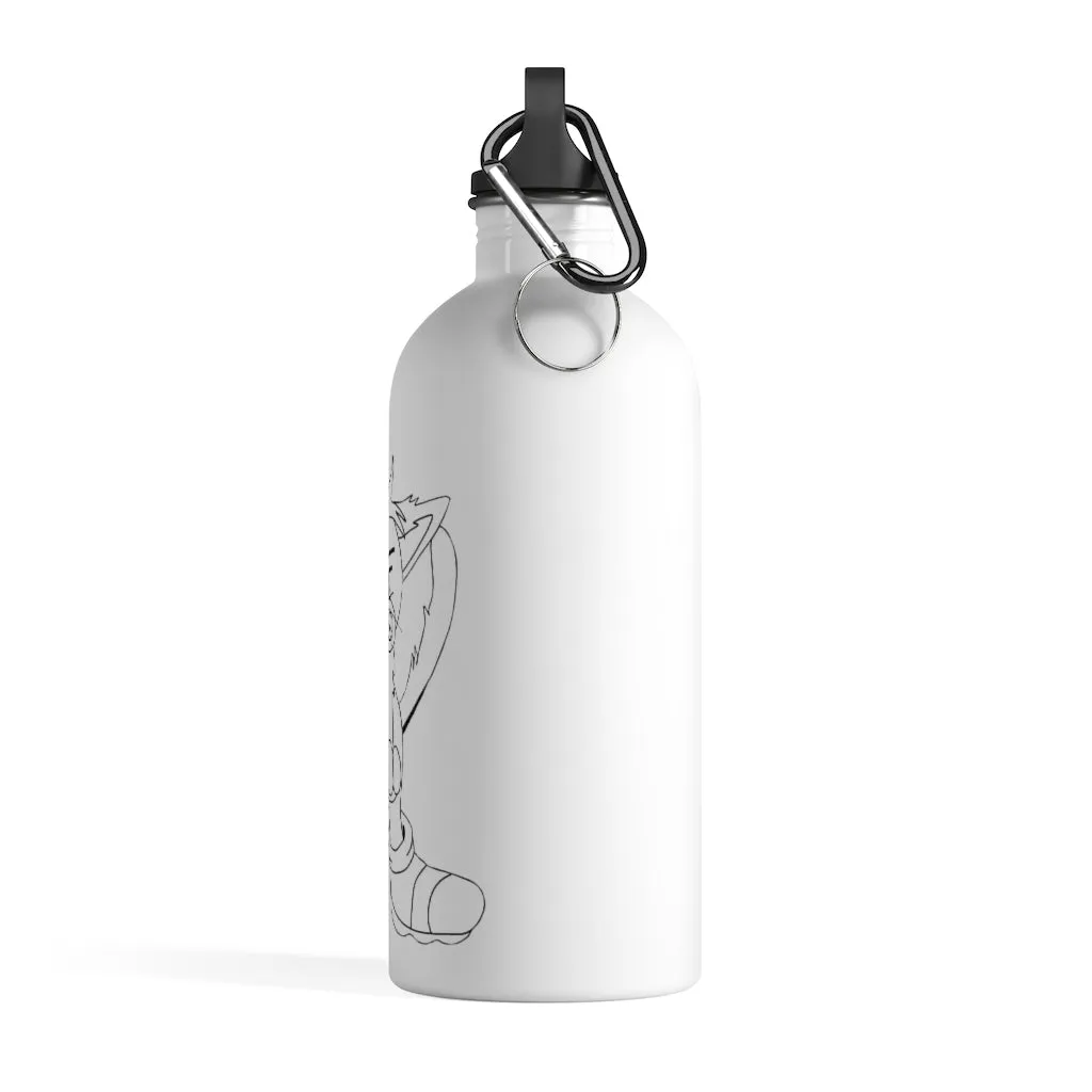 Angry Cat Stainless Steel Water Bottle