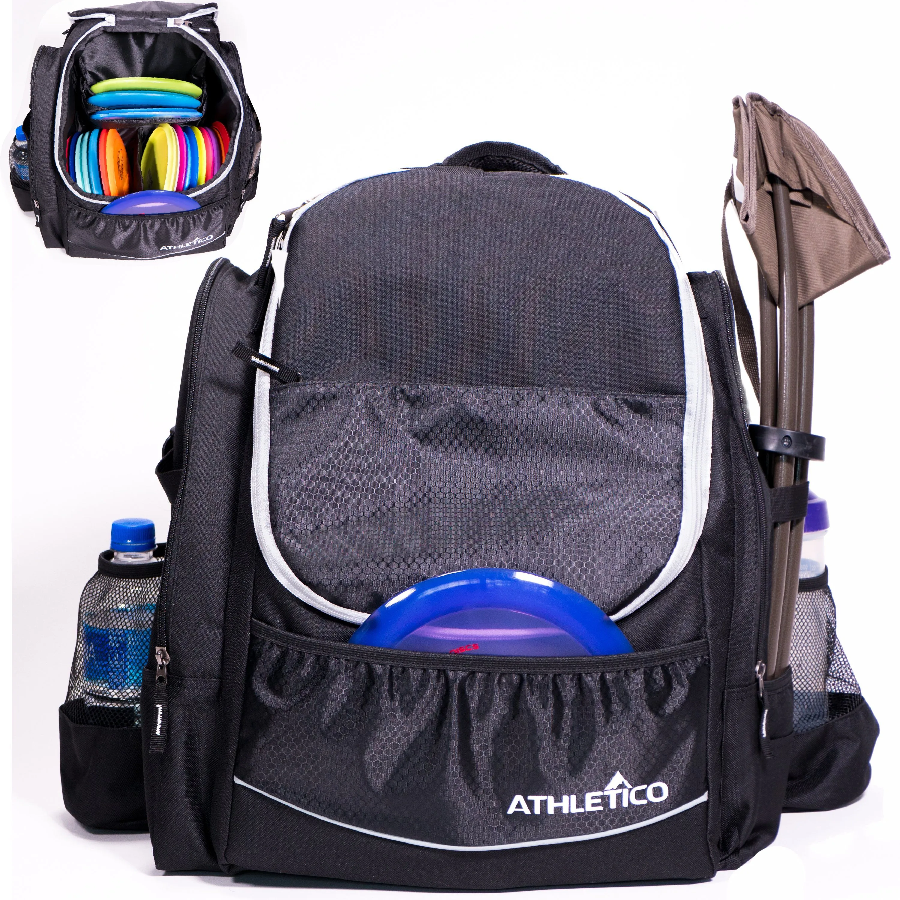 Athletico Powershot Disc Golf Backpack