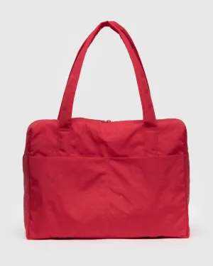 BAGGU | Cloud Carry On Candy Apple