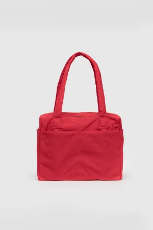 BAGGU Small Cloud Carry-On Candy Apple