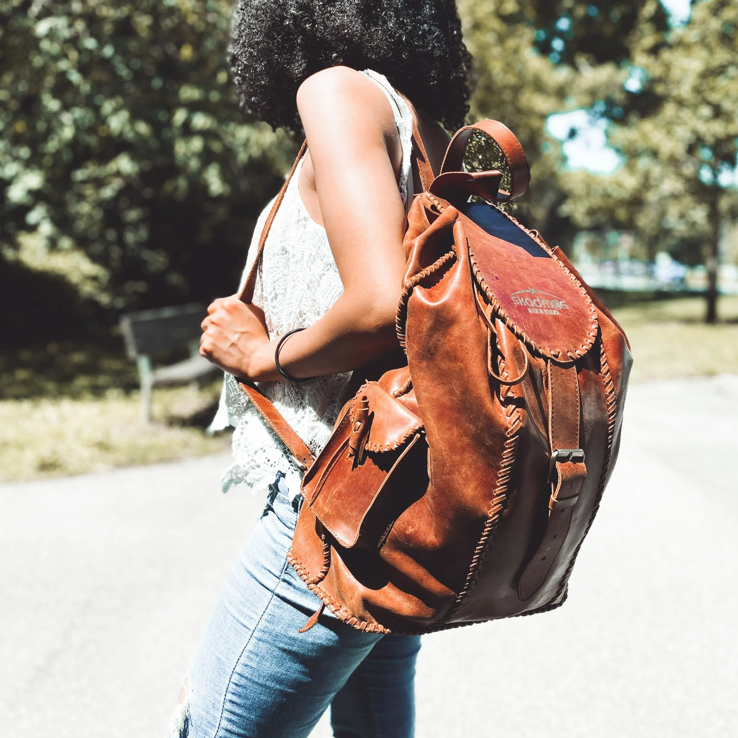 BEKI BACKPACK: Burgundy