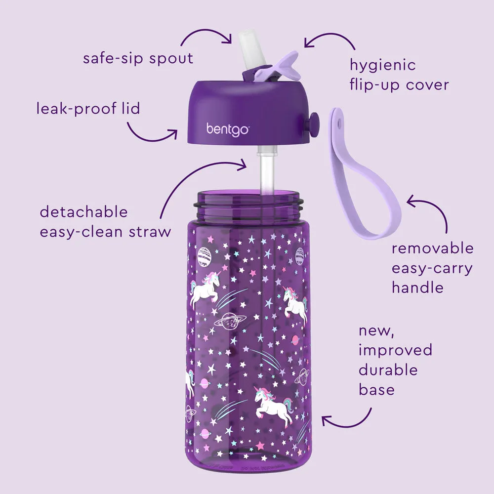 Bentgo Kids Prints Water Bottle (2-Pack)