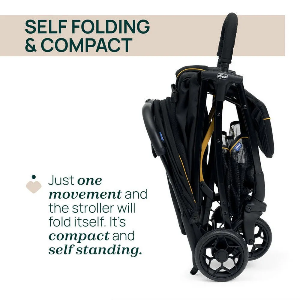 Black Glee Uneven Stroller