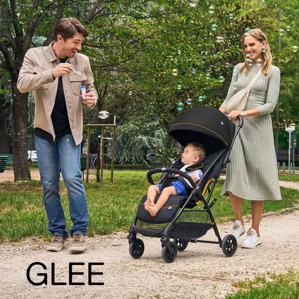 Black Glee Uneven Stroller