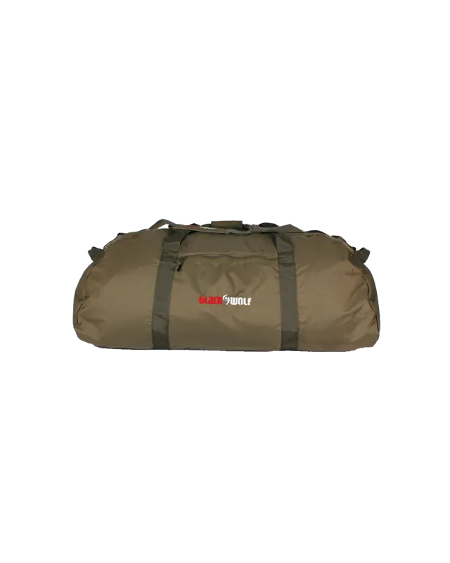 Black Wolf - DufflePack 150 packable Duffle - Moss Green