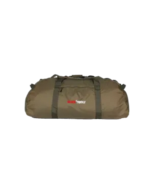 Black Wolf - DufflePack 150 packable Duffle - Moss Green