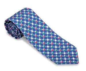 Blue Finsbury Diamonds Necktie - F5277