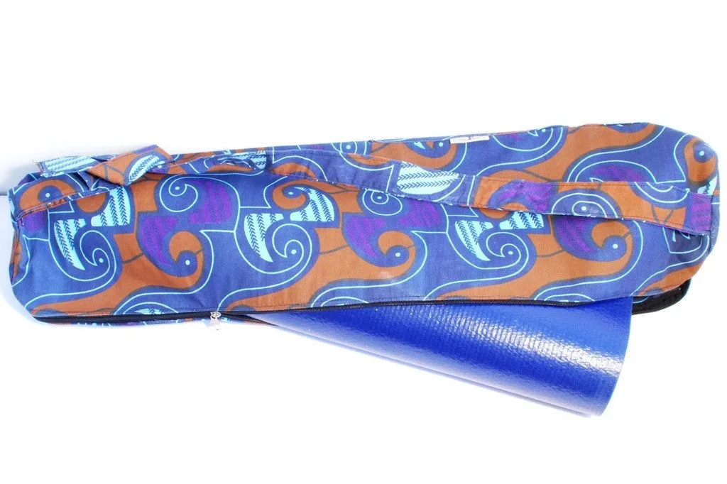 Blue Swirl Yoga Bag