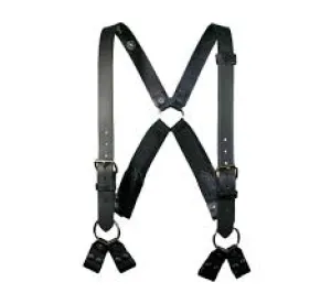 Boston Leather Fireman's Suspender (8-Point Loop Attachment)