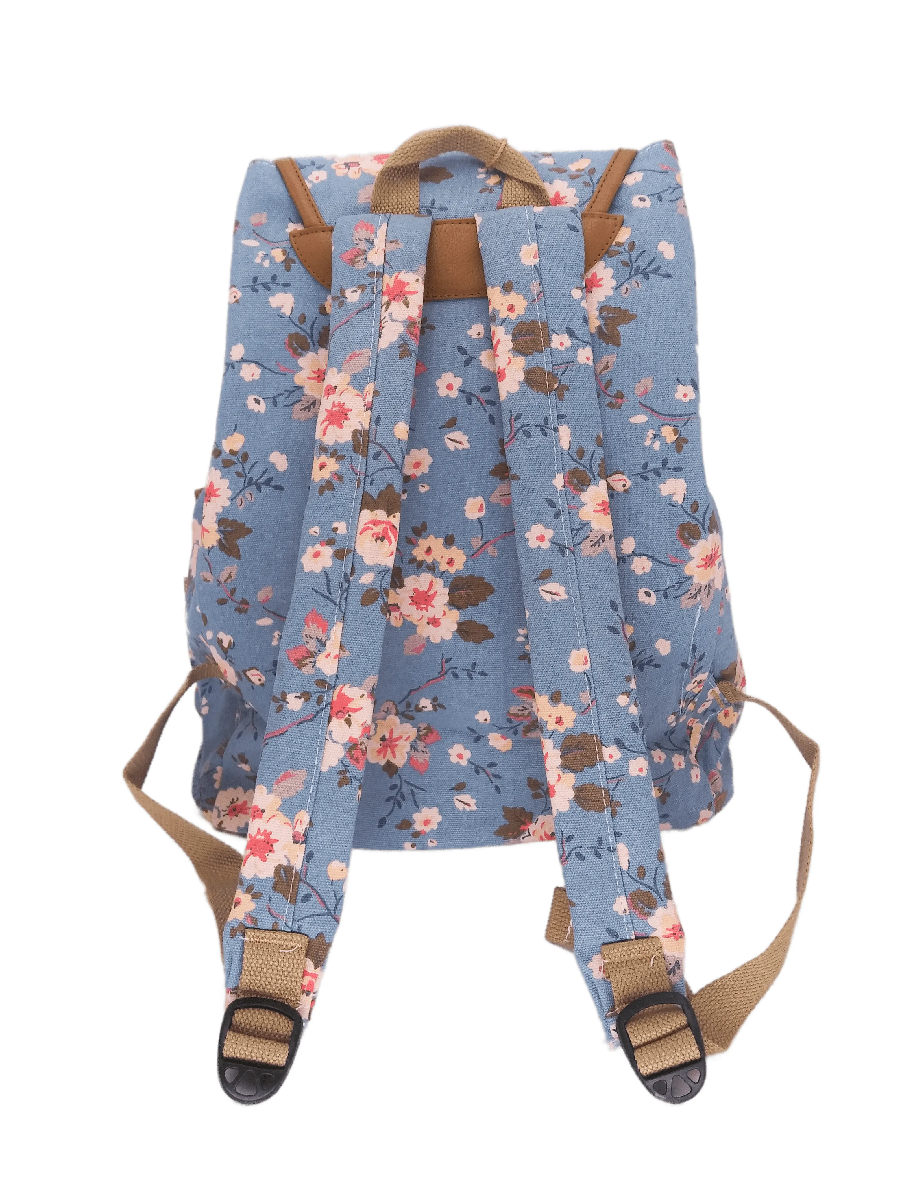 Bravo! Backpack Rucksack Drawstring (Plum Blossom)