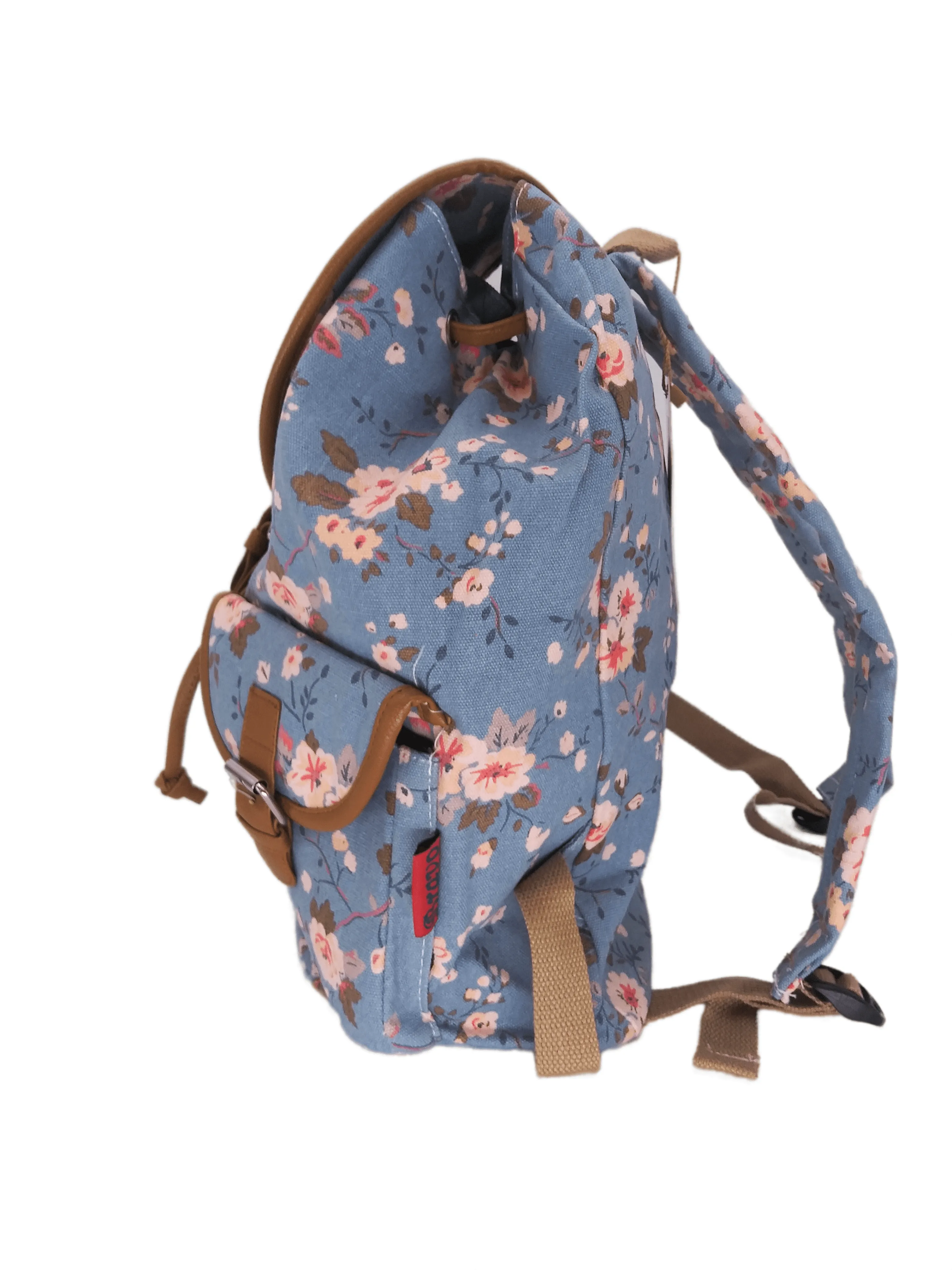 Bravo! Backpack Rucksack Drawstring (Plum Blossom)