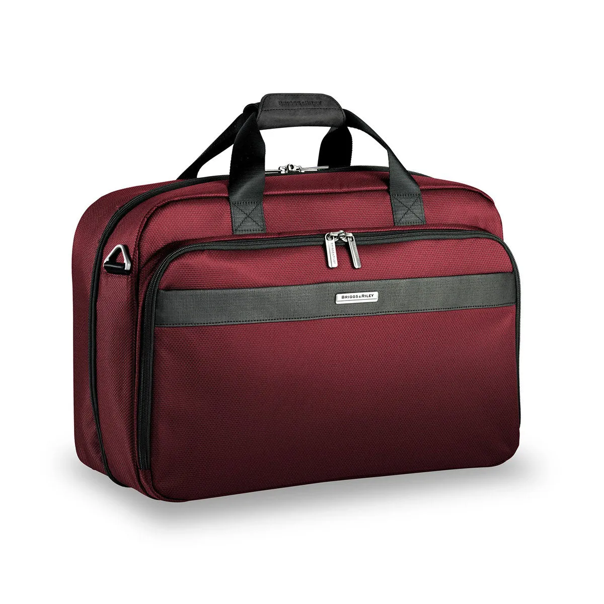 Briggs & Riley Merlot Transcend Clamshell Cabin Bag