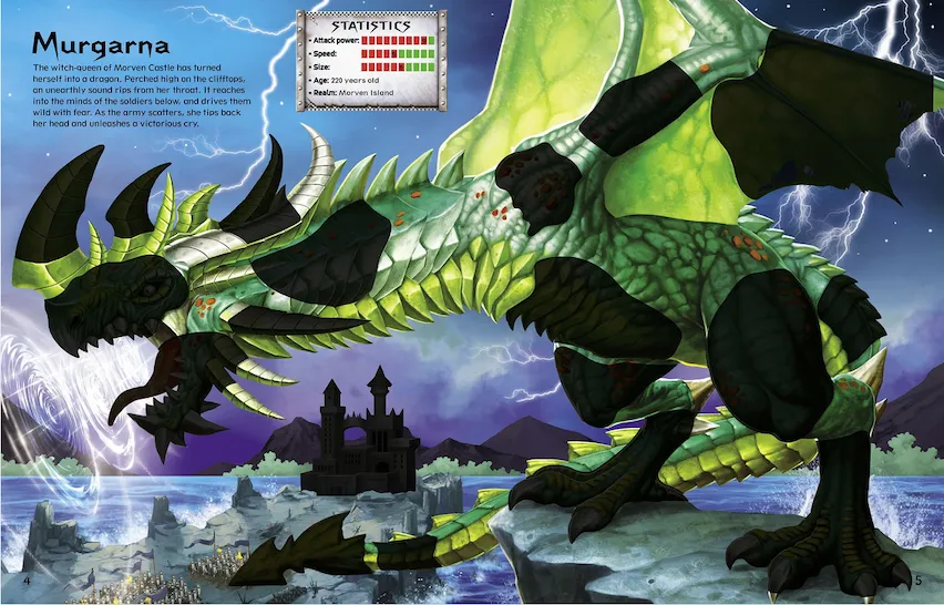 Build Your Own Dragons Sticker Book