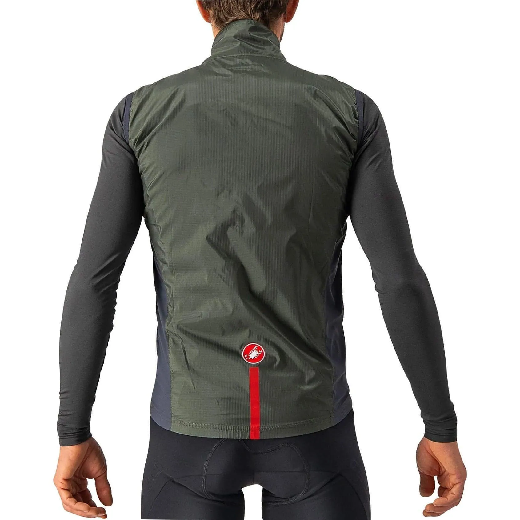 Castelli Squadra Stretch Mens Cycling Gilet - Green