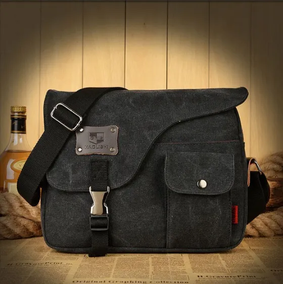 Casual Canvas Crossbody Bag For Men