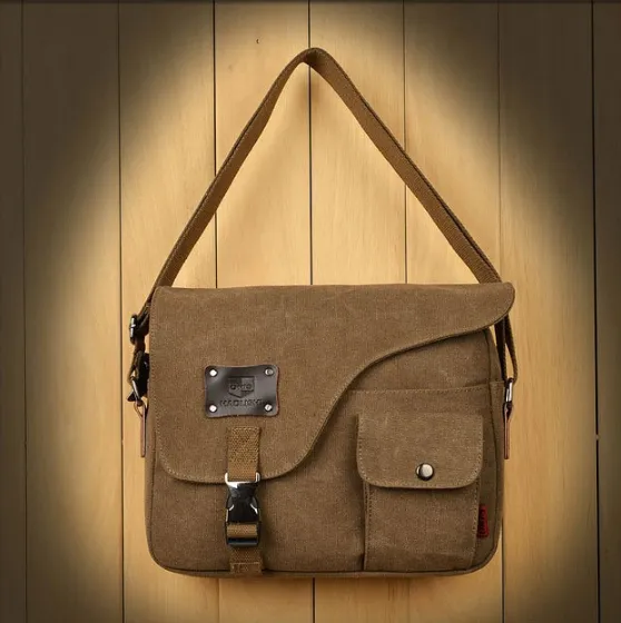 Casual Canvas Crossbody Bag For Men