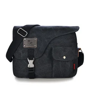 Casual Canvas Crossbody Bag For Men