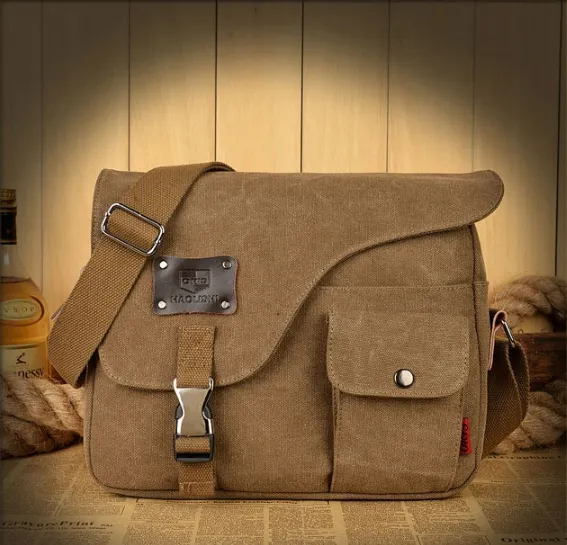 Casual Canvas Crossbody Bag For Men