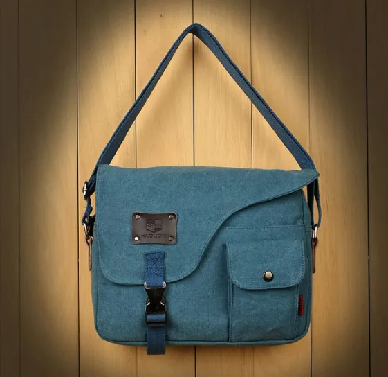 Casual Canvas Crossbody Bag For Men