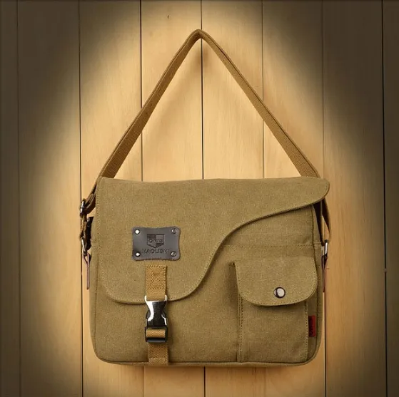 Casual Canvas Crossbody Bag For Men