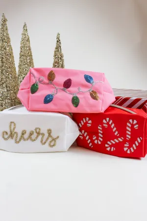 Christmas Cosmetic Bag -3 Colors