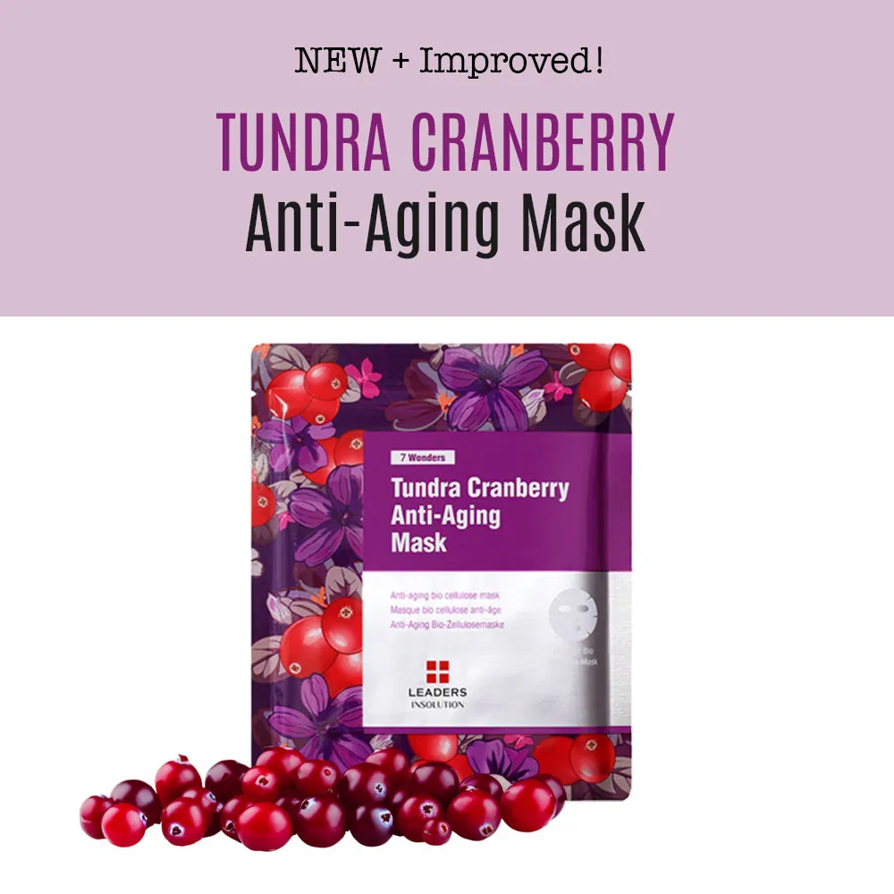 [Clearance Sale] 7 Wonders Tundra Cranberry Anti-Aging Mask - JUL 20, 2025