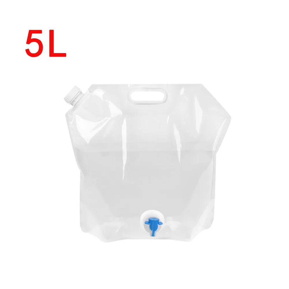 Collapsible Water Storage Containers - 4pcs, 5L10L Capacity