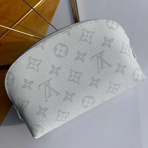 Cosmetic Pouch Pm Bag Monogram White