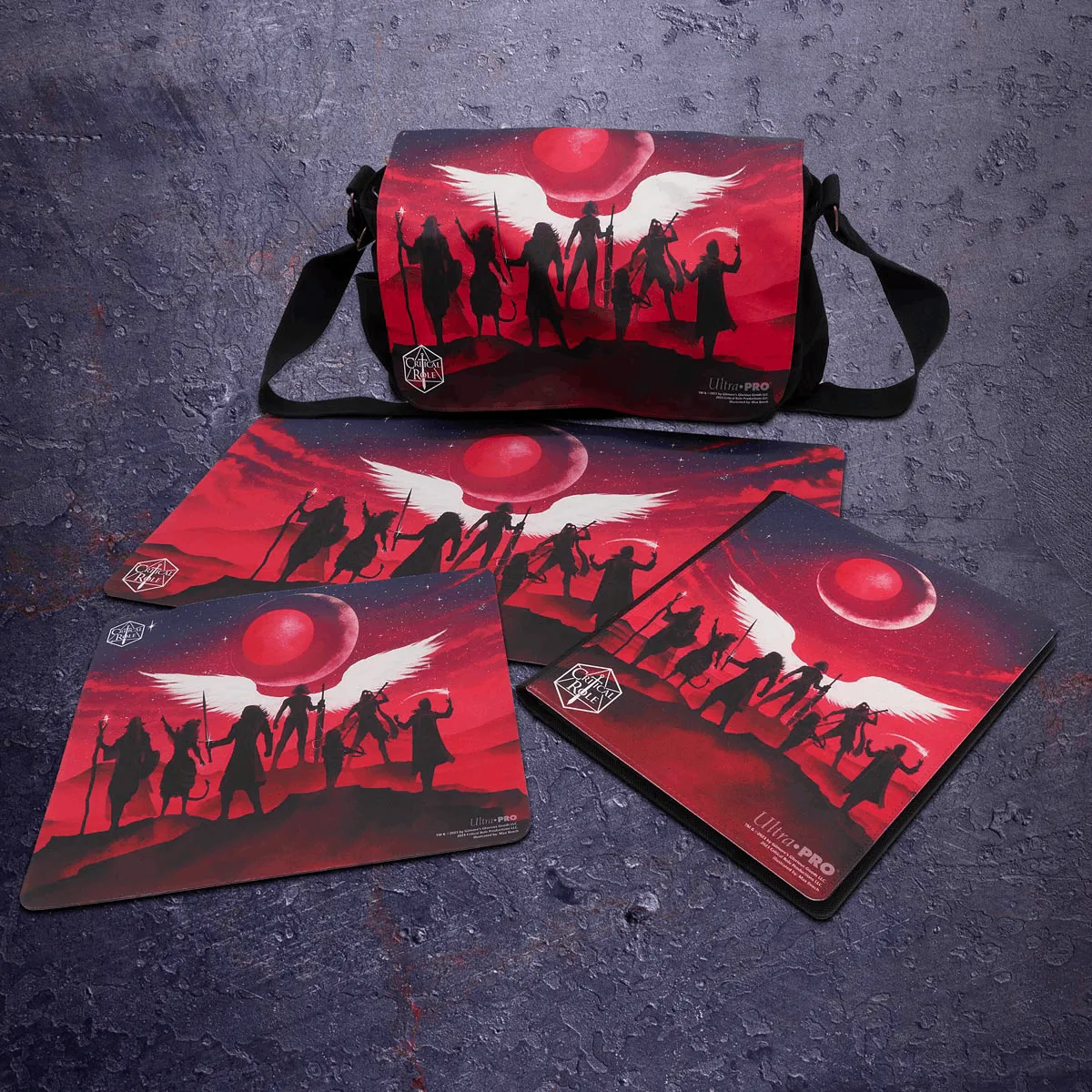 Critical Role Live Show Messenger Bag Flap