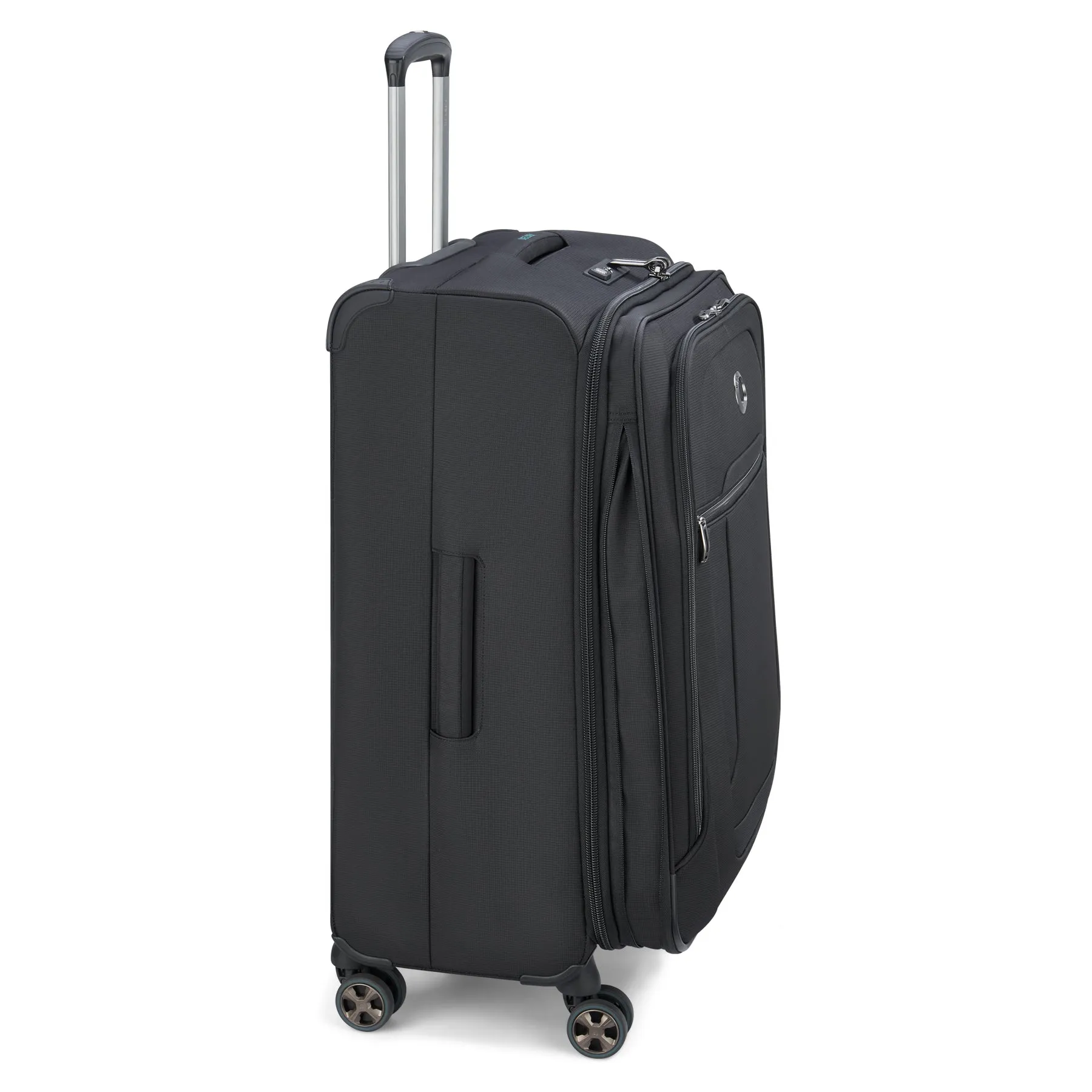 Delsey Helium DLX Medium Checked Expandable Spinner