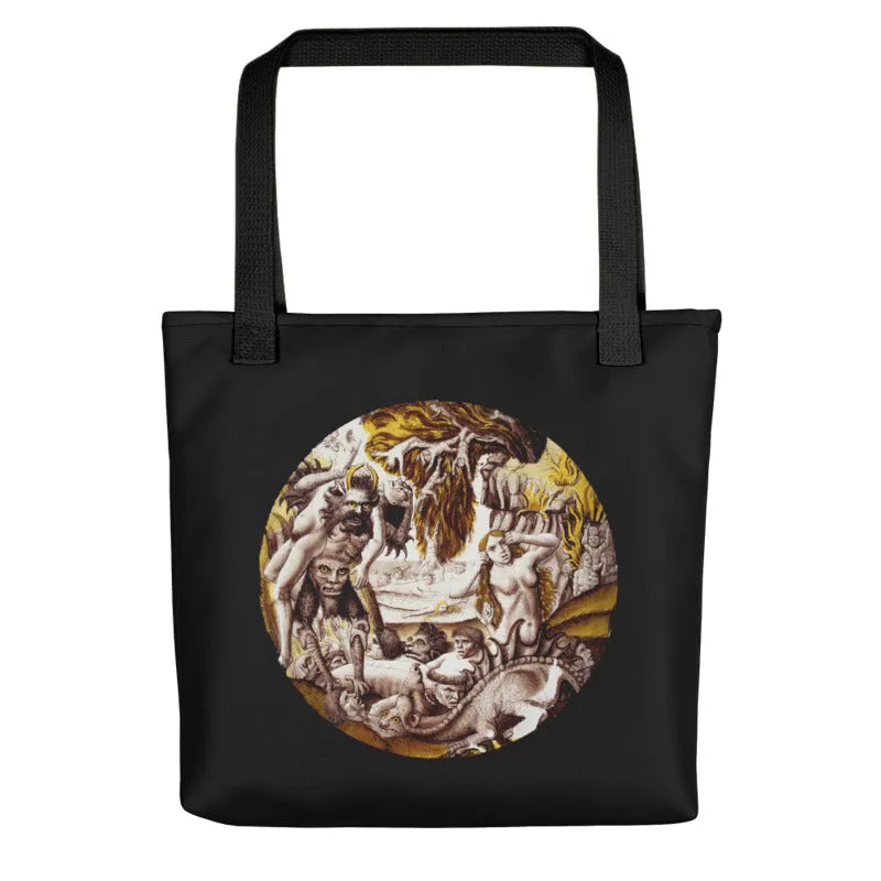 Descent of the Damned Tote Bag