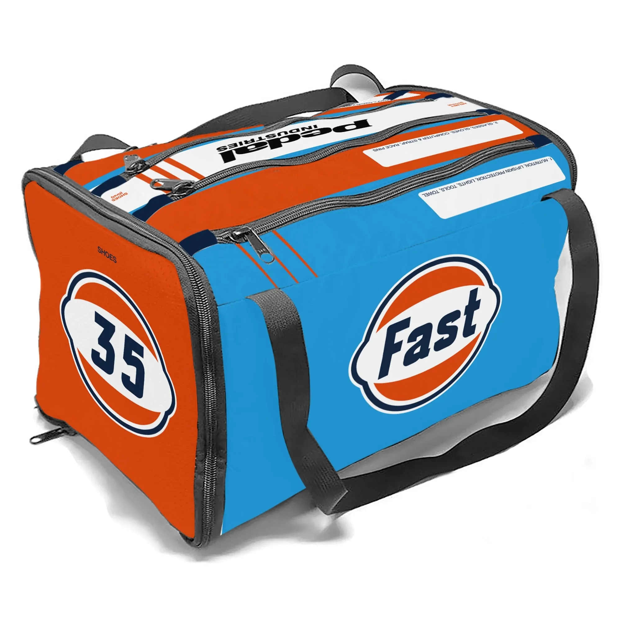 FAST 2019 CYCLING RACEDAY BAG™ Blue-Orange