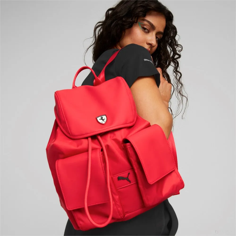 Ferrari SPTWR Style Woman's Backpack Rosso