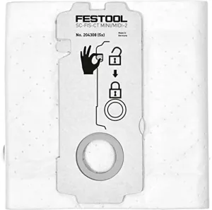 Festool Self-Clean 204308 Filter Bag SC-FIS-CT MINI/MIDI - 2/5/CT15