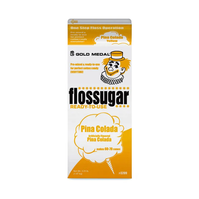 Floss Sugar Pina Colada 3.25 lbs | 1ct