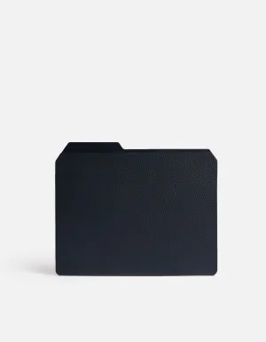 Folder, Textured Navy