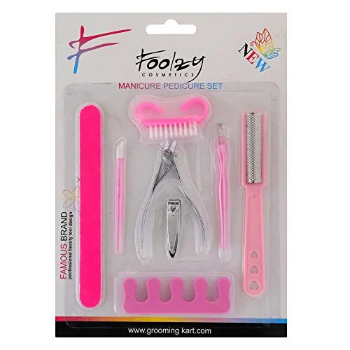 Foolzy Manicure Pedicure Set kit with 8 Tools (MS-KIT-1)