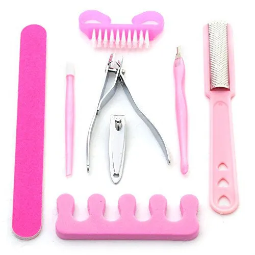 Foolzy Manicure Pedicure Set kit with 8 Tools (MS-KIT-1)