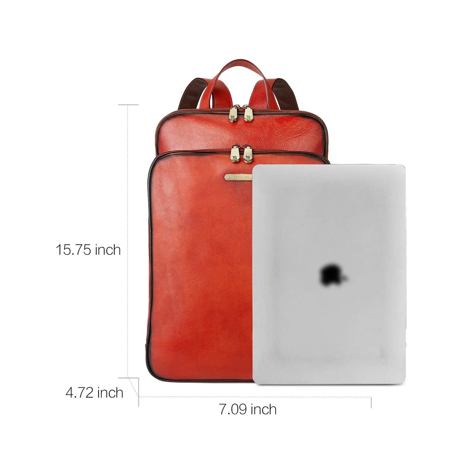 Frida Laptop BagsFor Women 15.6 Inch  — Red Backpack