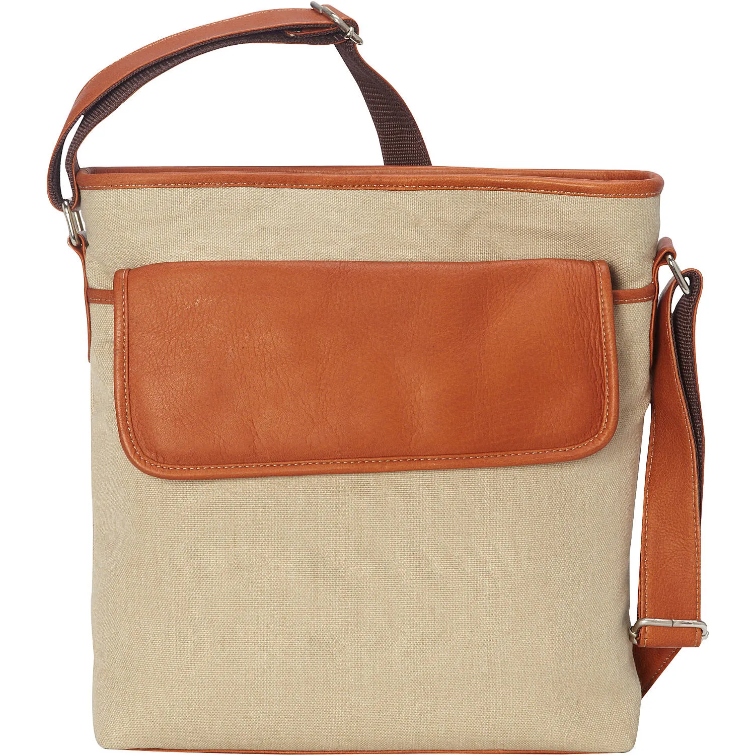 FRONT FLAP SHOULDER BAG