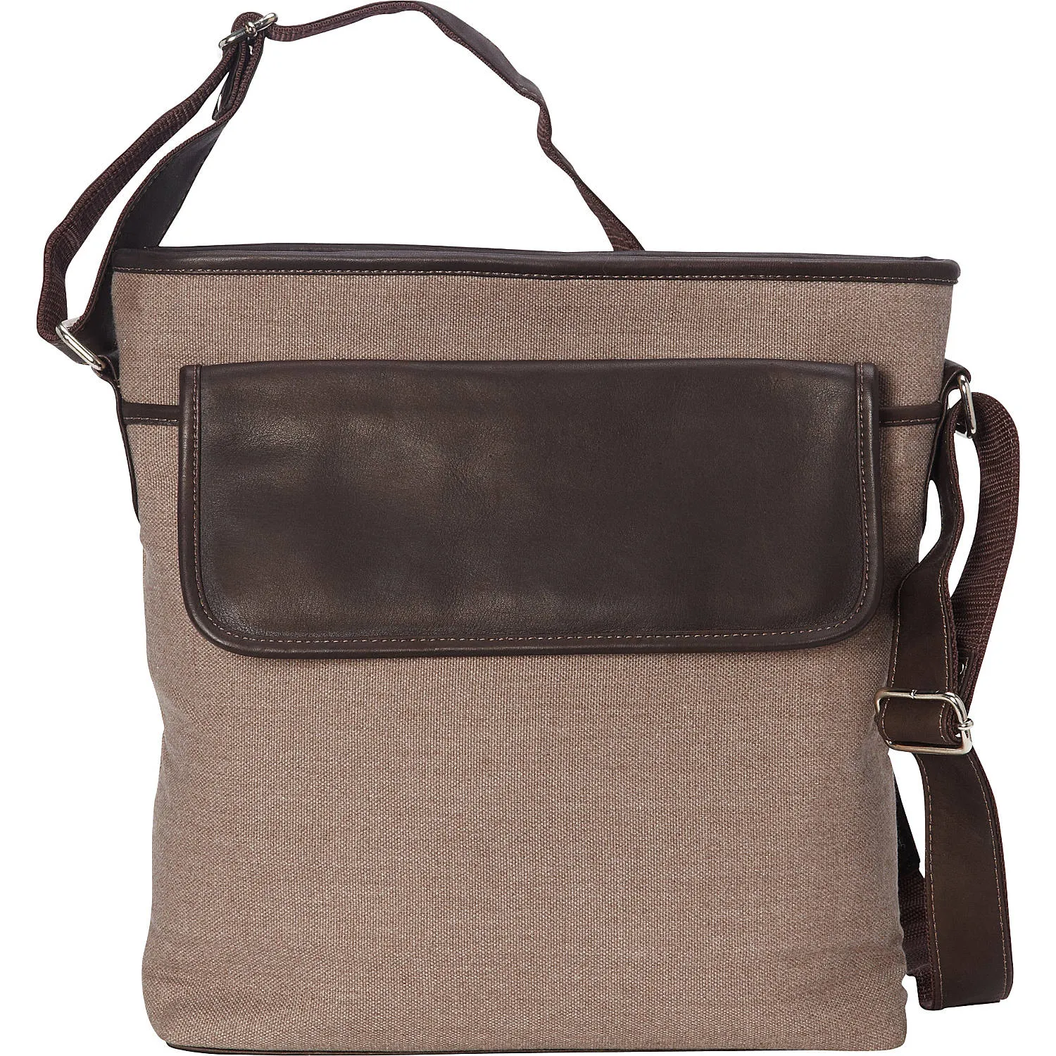 FRONT FLAP SHOULDER BAG