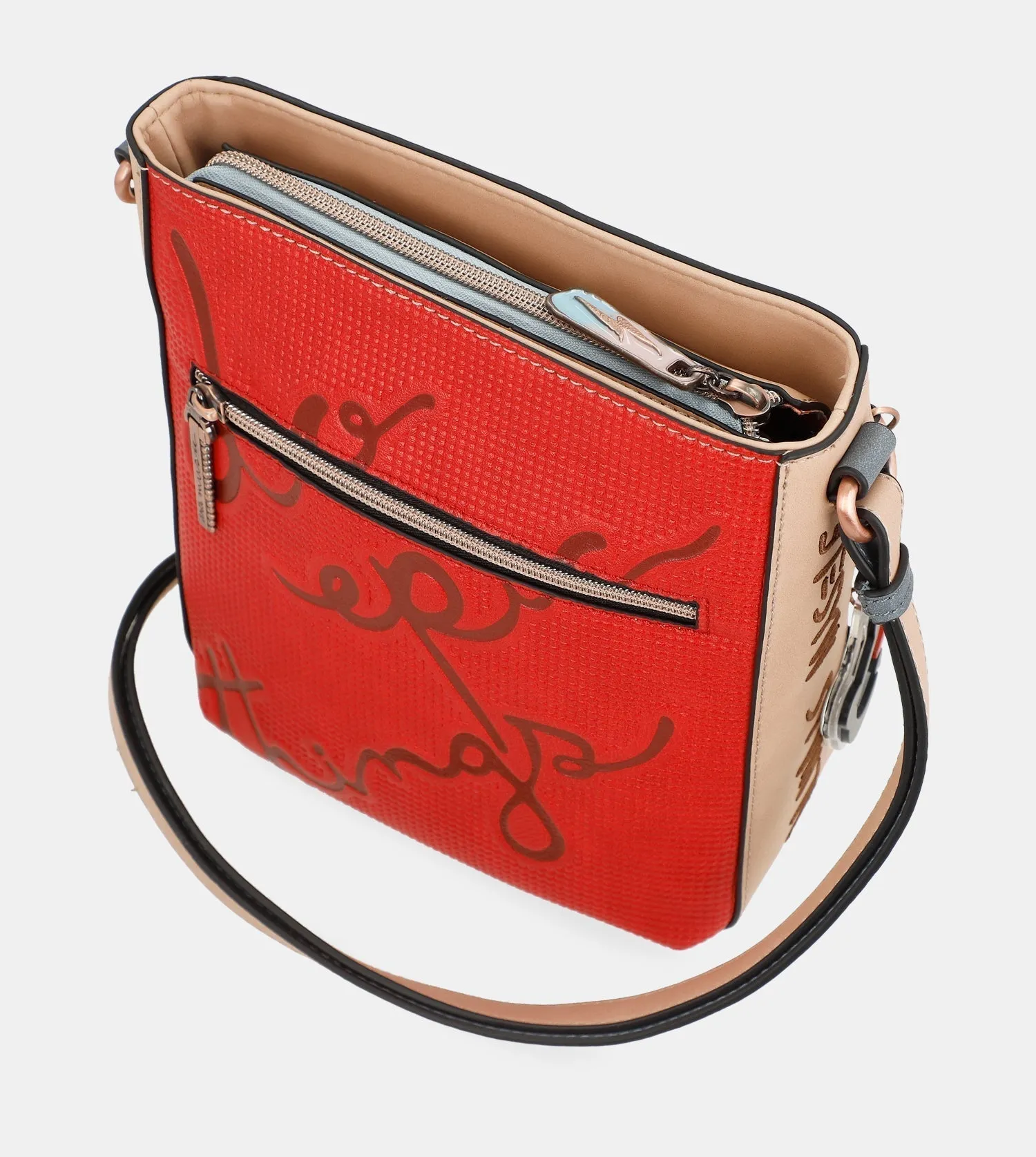 Fun & Music Printed Shoulder Bag