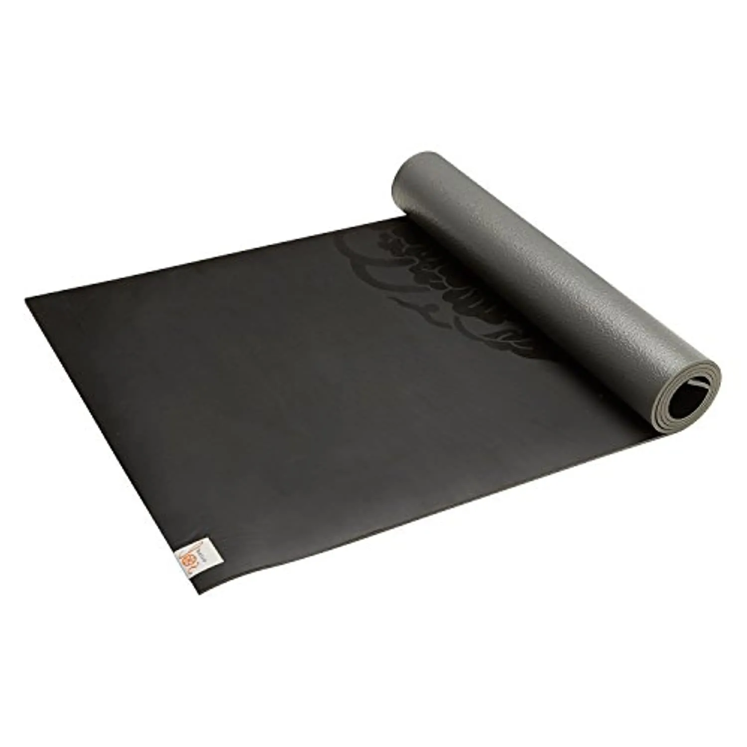 Gaiam Yoga Mat - Premium 5mm Dry-Grip Thick Non Slip Exercise & Fitness Mat for Hot Yoga, Pilates & Floor Workouts (68" or 78"L x 24" or 26"W x 5mm)