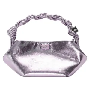 GANNI BOU BAG MINI METALLIC / PINKLAVEND